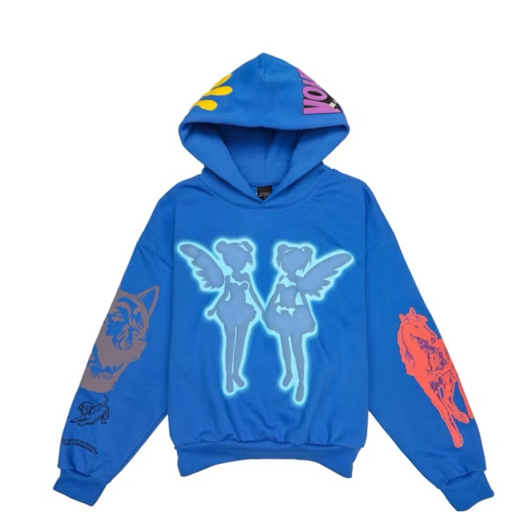 Drake Blue FATD For All The Dogs Hot Moms Hoodie